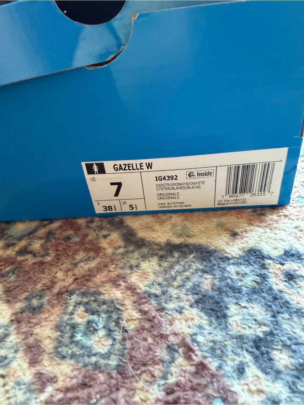 NWOT Adidas Women’s Gazelle